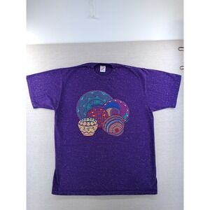 Vtg 90's Jerzees T Shirt Adult XL Santa Fe 92' Wild West Pottery Southwest USA